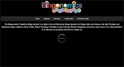 Desktop Screenshot of bingonomics.com